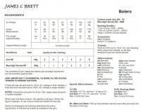 Knitting Pattern - James C Brett JB119 - Aria DK - Bolero